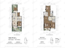 华发四季半岛5室2厅4卫户型图