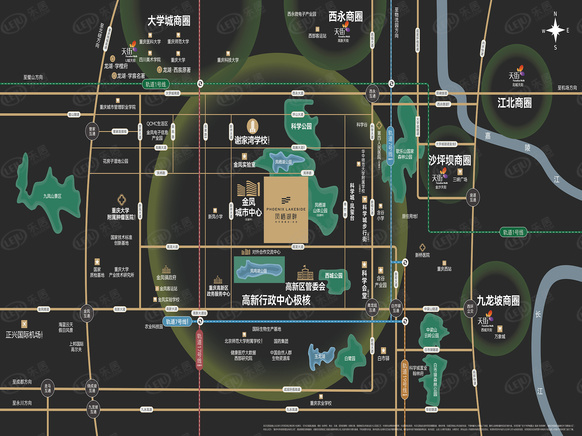 位置交通图